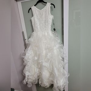 NWT Women's White Quinceanera Dress Size XS